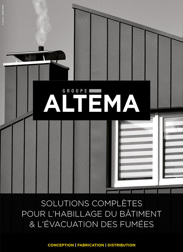 Découvrir notre dépliant solutions complètes pour l'habillage du bâtiment & l'évacuation des fumées